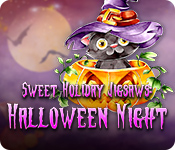 Sweet Holiday Jigsaws: Halloween Night game