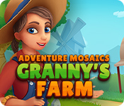 Adventure Mosaics: Granny's Farm game